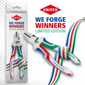 Кусачки боковые (бокорезы), диаметр 4,0 мм, 160 мм KNIPEX 70 02 160 S8, We Forge Winners 2026 №3