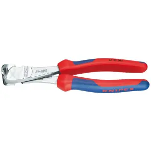 Кусачки торцевые (клещи) особой мощности, диаметр 5,0мм KNIPEX 67 05 200, хромированные №1