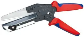 Ножиці-секатор для пластмаси і кабельних коробів, 275мм KNIPEX 95 02 21, фосфатовані