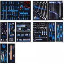 Набор инструментов для тележки 235 единиц в ложементах