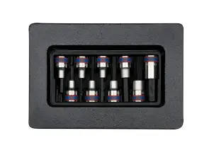 Набір торцевих головок HEX 1/2" 4-17 мм в ложементі №1