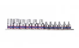 Набор головок звездочек 10 единиц 3/8" тп 1/2" на планке (уп.32)