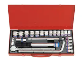 Набор головок 1/2" 24 единиц 6-гранн.