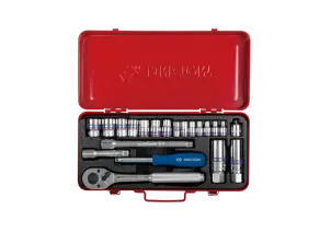 Набір торцевих головок 21 предметів 3/8"&1/4" №1