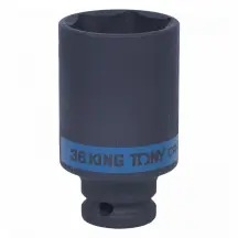 Головка ударна довга 1/2" 36mm 6PT BLACK в магазині TVOE
