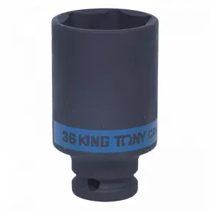 Головка ударна довга 1/2" 36mm 6PT BLACK №1