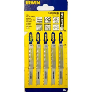 Пилка для лобзика по металлу IR BJSB 5PK T123X №3