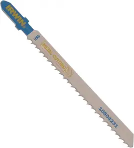 Пилка для лобзика по металлу T127D 5шт., IRWIN №1
