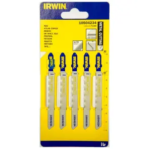 Пилка для лобзика по металлу IWN BJSB 5PK T118G №3