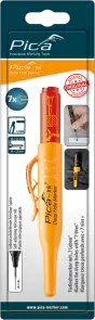 Маркер фирменный с длинным носиком Pica-Ink Deep Hole Marker, 150/40 красный №1