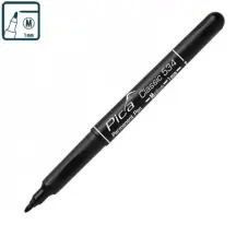 Перманентный маркер Pica Classic 534/46 Permanent Pen Medium, тонкий черный