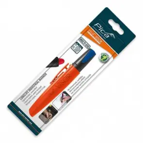 Сухой промышленный маркер PICA VISOR permanent Longlife Industrial Marker 990/41, синий №1