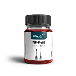 Заправка чорнильна для маркерів PICA 55840, червоний, 25мл №1