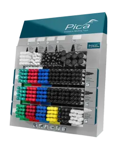 Набор маркеров Pica Classic Permanent (281 шт. в картонном маркерном дисплее) №1