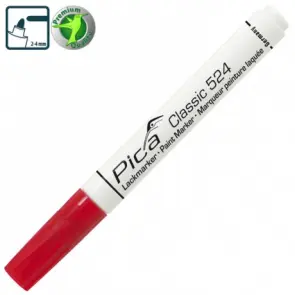 Рідкий промисловий маркер Pica Classic 524/40 Industry Paint Marker, червоний №1