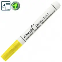Жидкий промышленный маркер Pica Classic 524/44 Industry Paint Marker, желтый
