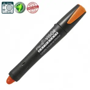 Сухой промышленный маркер PICA VISOR permanent Longlife Industrial Marker 990/054, Fluo-Orange №1