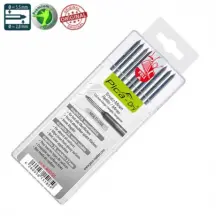 Запасные графитовые жалы 4030/SB для PICA Dry, твердость 2В, серый графит 10шт.