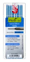 Стержни запасные 4041 для PICA Dry, водостойкие Water resistant, синий, 10шт