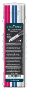 Стержни запасные, 6040 для Pica BIG Dry, FOR ALL универсальный графит 2B, 12шт №1