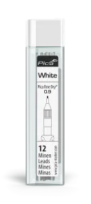 Запасные стержни PICA 7032 Fine Dry белый 0,9мм, 12шт №1