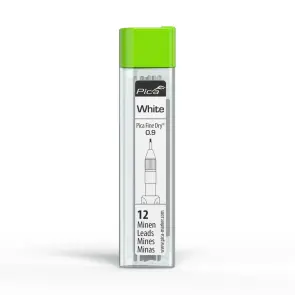 Запасные стержни PICA 7032 Fine Dry белый 0,9мм, 12шт №2