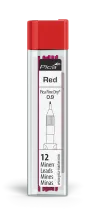 Запасные стержни PICA 7031 Fine Dry красный 0,9мм, 12шт
