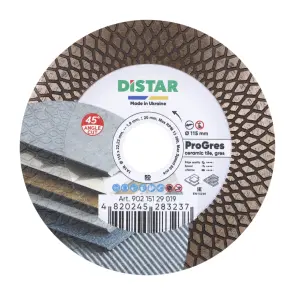 Круг алмазный отрезной 1A1R 115x1,9x8/20x22,23 PRO Gres №1