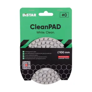 Круги алмазні полірувальні Круг 100x3x15 CleanPad #0 №2