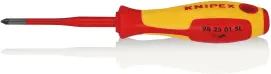 Отвертка изолированная тонкая VDE KNIPEX, PZ1, 98 25 01 SL