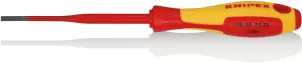 Отвертка изолированная тонкая VDE KNIPEX, SL 0,6х3,5х100хмм, 98 20 35 SL №1