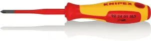 Викрутка ізольована тонка VDE KNIPEX, PH/S 1, 98 24 01 SLS №1