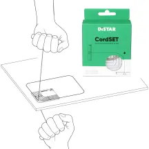 Набір для алмазного різання плитки (алмазний дріт, шаблон, пластикові фіксатори, рукоятки) CordSET