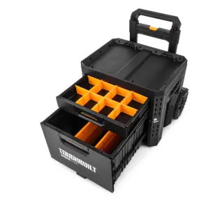 Ящик для инструмента TOUGHBUILT TB-B1-D-R92 StackTech на колесах с 1+1 выдвижными ящиками №1