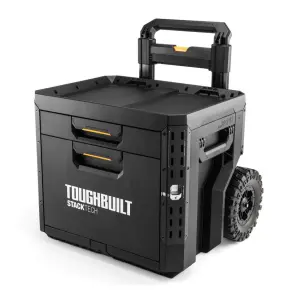 Ящик для инструмента TOUGHBUILT TB-B1-D-R92 StackTech на колесах с 1+1 выдвижными ящиками №2