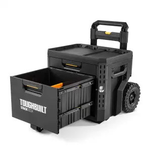 Ящик для инструмента TOUGHBUILT TB-B1-D-R92 StackTech на колесах с 1+1 выдвижными ящиками №3