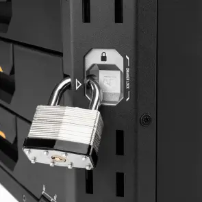 Ящик для инструмента TOUGHBUILT TB-B1-D-R93 StackTech на колесах с 1+2 выдвижными ящиками №5