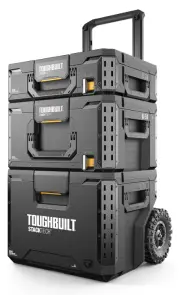 Набор инструментов TOUGHBUILT TB-B1S3-B-70R StackTech (3шт) №1