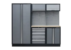 Рабочий модуль для хранения серый инструмент 2275 x 460 x 2000 №1