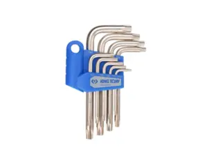 набор Torx 7 ед. шестигранников Г-образных KINGTONY 20409PR90 №1