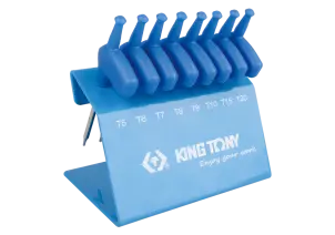 Набір ключів TORX Т5 - Т20 8 одиниць на пластиковій підставці №1
