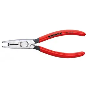 Інструмент для опресовування для штекеров Scotchlok з ріжучими крайками KNIPEX 97 50 01, фосфатований №1