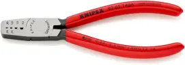 Инструмент для обжима контактных гильз 0,25-2,5мм.кв., 145мм KNIPEX 97 61 145 А, фосфатированный в магазине TVOE