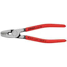 Инструмент для обжима контактных гильз 0,5-6,0мм.кв., 180мм KNIPEX 97 81 180, фосфатированный купить в Киеве