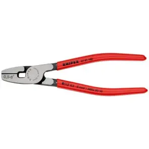 Інструмент для обтиску контактних гільз 0,5-6,0мм.кв., 180мм KNIPEX 97 81 180, фосфатований №1