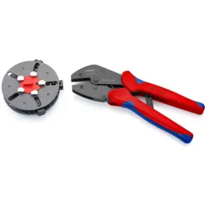 Кліщі обжимні зі змінними матрицями KNIPEX MultiCrimp 97 33 01 №1