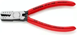 Інструмент для обтиску контактних гільз 0,25-2,5мм.кв., 145мм KNIPEX 97 61 145 F, фосфатований №2