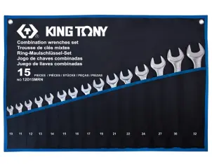 Набор ключей комби 10-32 мм. 15 единиц KING TONY №1