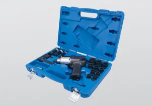 Пневматический гайковерт 1/2" набор головки в кейсе 17 предметов 44106AMP01 №2
