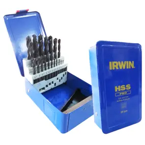 Набор сверл HSS PRO DIN 338 G1CASSETTE 25шт №1